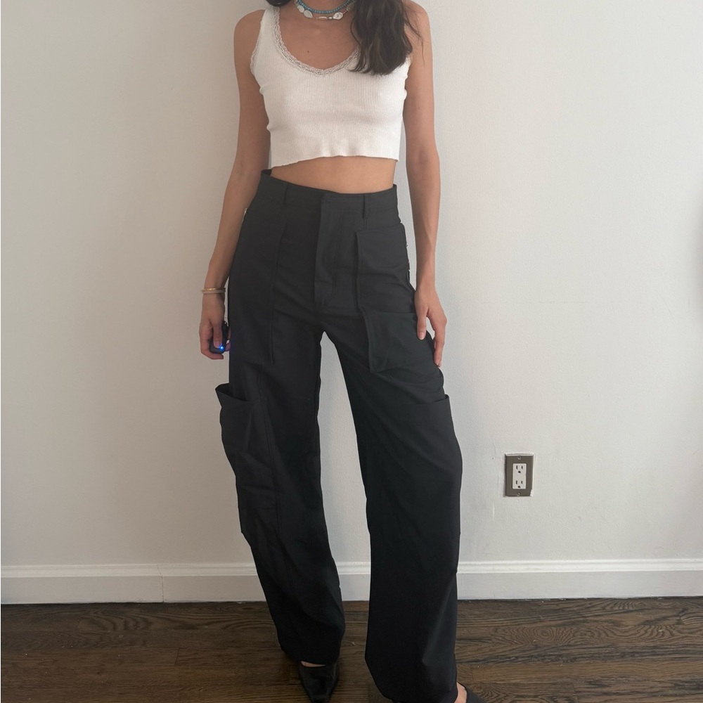 Zara Black Wide Leg Pants